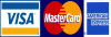 CC Accepted: Visa, American Express, and Master Card