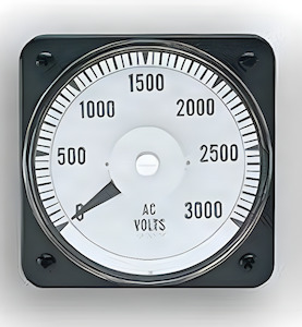 103071PNPN7JWM - EXP SCL VOLTMTR- R: 70-130 V/AC, S: 2450-4500 V/ACRating- 70-130 V/ACScale- 2450-4550Legend- AC VOLTS