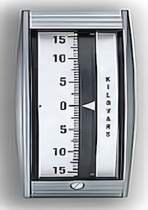 180143LSLS - AC AMMETER Rated: 0-5 A/AC, Scaled: 0-5 A/ACRating- 0-5 A/ACScale- 0-5Legend- AC AMPERES