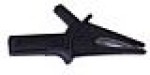 Clip - Safety Alligator - Black (Rated 600V, CAT IV, 10A)  Catalog Number 2140.53 - Product Image
