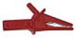 Clip - Safety Alligator - Red (Rated 600V, CAT IV, 10A)  Catalog Number 2140.52 - Product Image