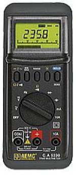 AEMC Model CA5230[Catalog No. 2116.76]Digital Multimeter (4,000-count, TRMS, 0.25% Accuracy)Product Obsolete - Product Image