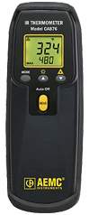Infrared Thermometer Model CA876 (Laser, Var e, K Thermocouple, -4degree to 1022degreeF)  Catalog Number- 2121.34 - Product Image