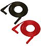 Lead - Set of 2, 5 ft Color-coded Safety (Rated 1000V) Compatible with any AEMC current probe with terminal outputs.  Catalog Number 2111.29Product Obsolete - Product Image