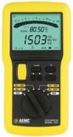 Megohmmeter Model 1039 (Digital, with Analog Bargraph, Alarm, Delta Relative, Backlight, 50V, 100V, mA, nF, km)  Catalog Number- 2116.91Product Obsolete - Product Image