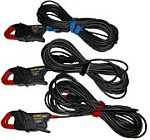 AEMC Model MN93-30 (Set of (3) Color-coded 30ft Leads (200A) Probe for use with AEMC Power Quality Instruments)[Catalog Number 2140.24] - Product Image