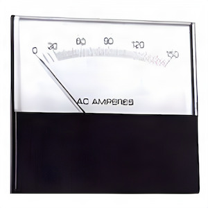 Yokogawa 260400DRDR9JCP - AC AMP I/V R:100 uA/DC, S:5 uA/DCRating- 0-100 uA/DCScale- 0-5Legend- DC MICROAMPERES - Product Image
